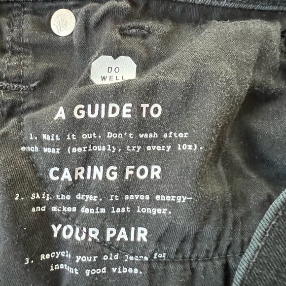 Madewell 9” high rise skinny blue jeans size 26 - Picture 8 of 11